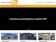 Tablet Screenshot of pikahitsaus.fi